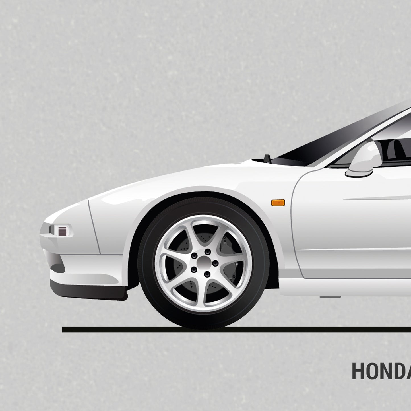 Japanese Cars Poster (Unframed)