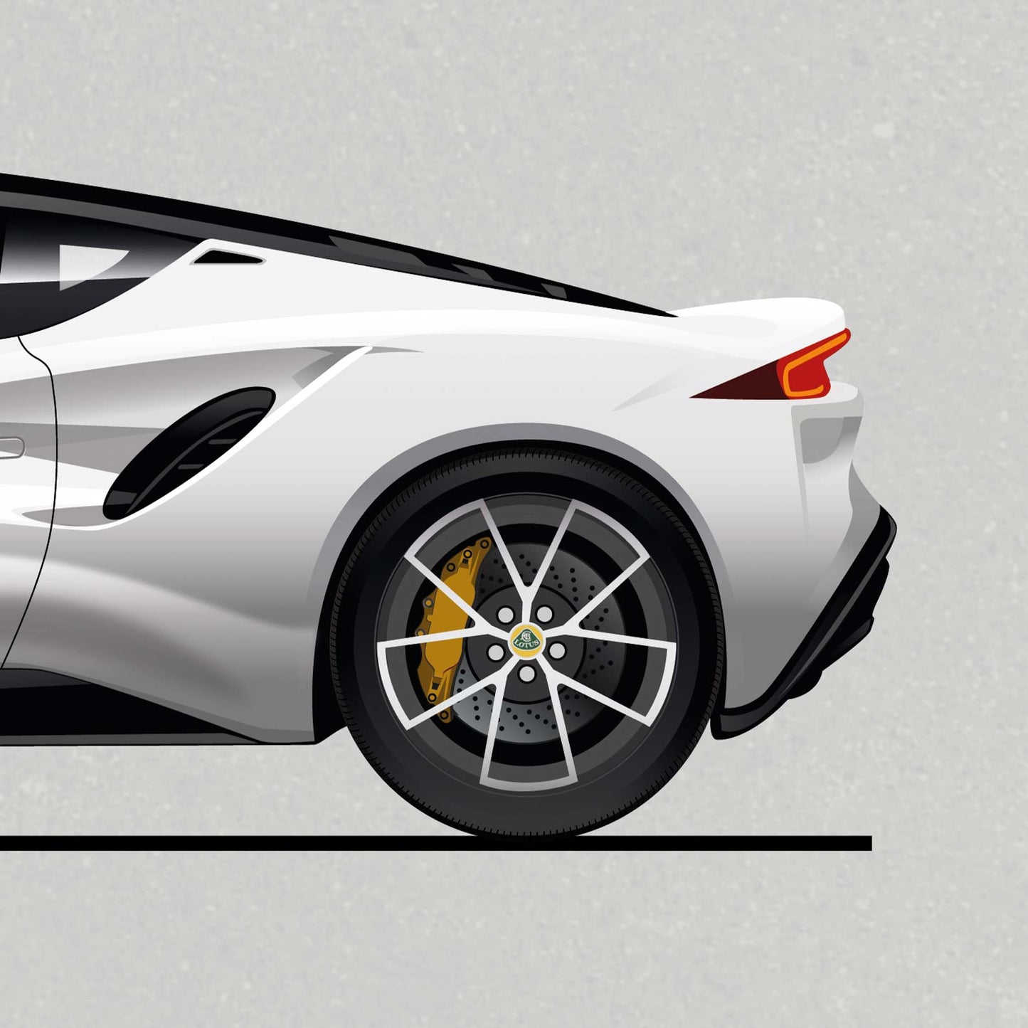 Lotus Car Evolution Poster (Unframed)