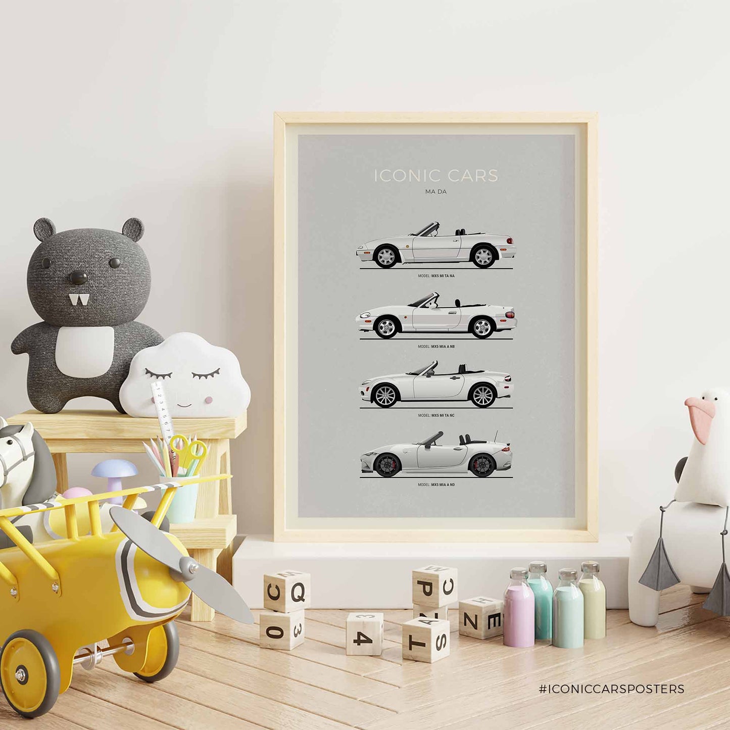 Mazda MX5 Evolution Poster (Unframed)