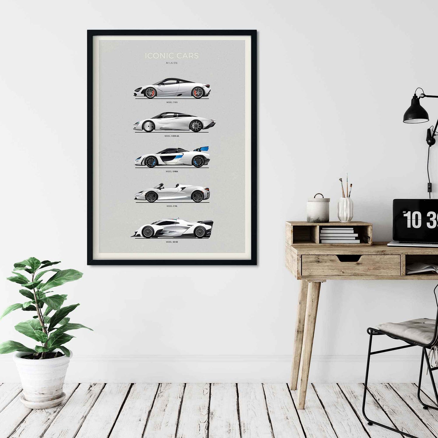 McLaren Car Poster (Unframed)