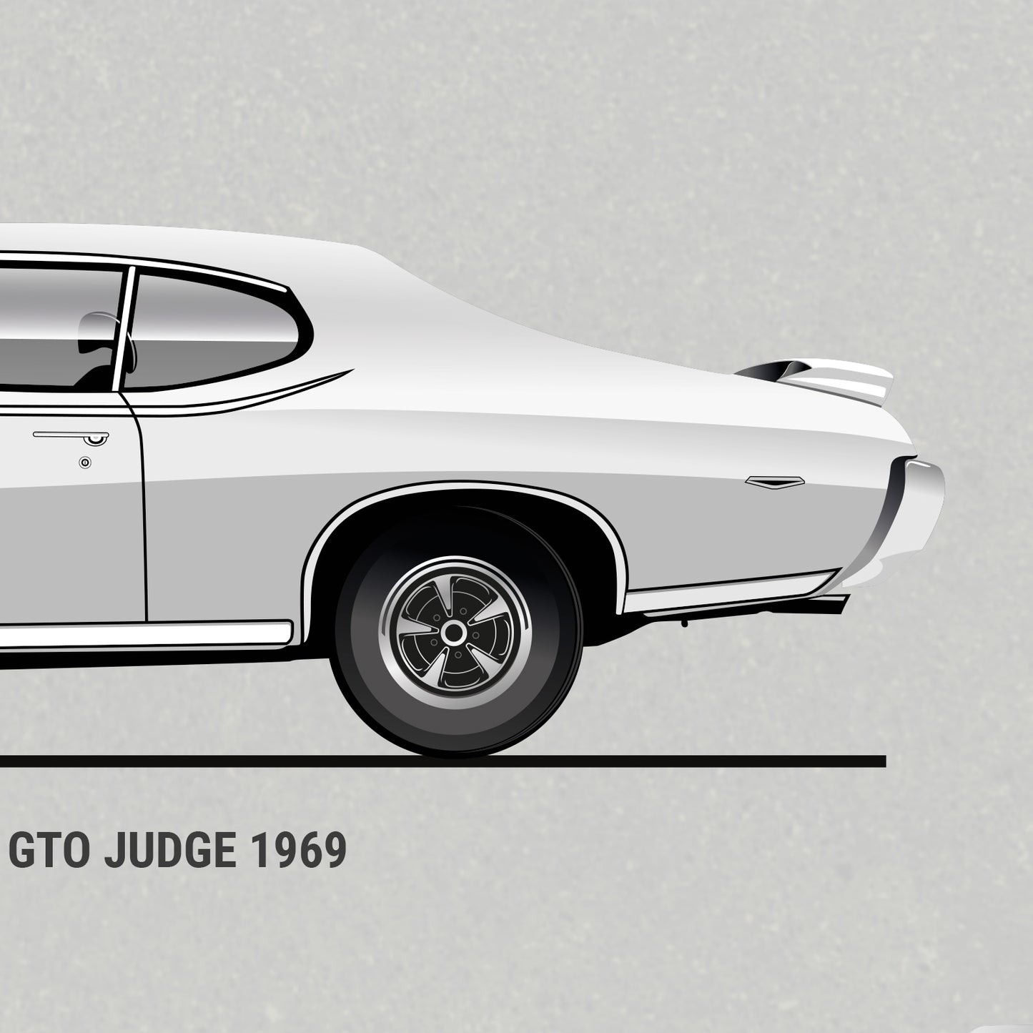 American Muscle Cars Poster (Unframed)