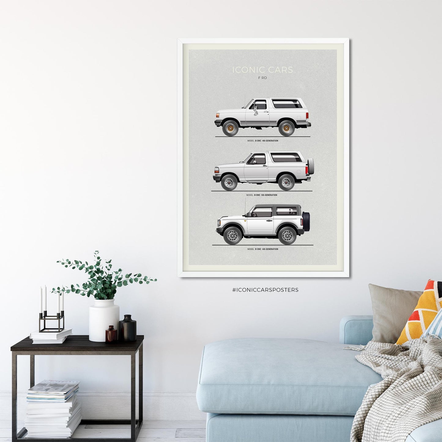 Ford Bronco (IV-VI) Poster (Unframed)