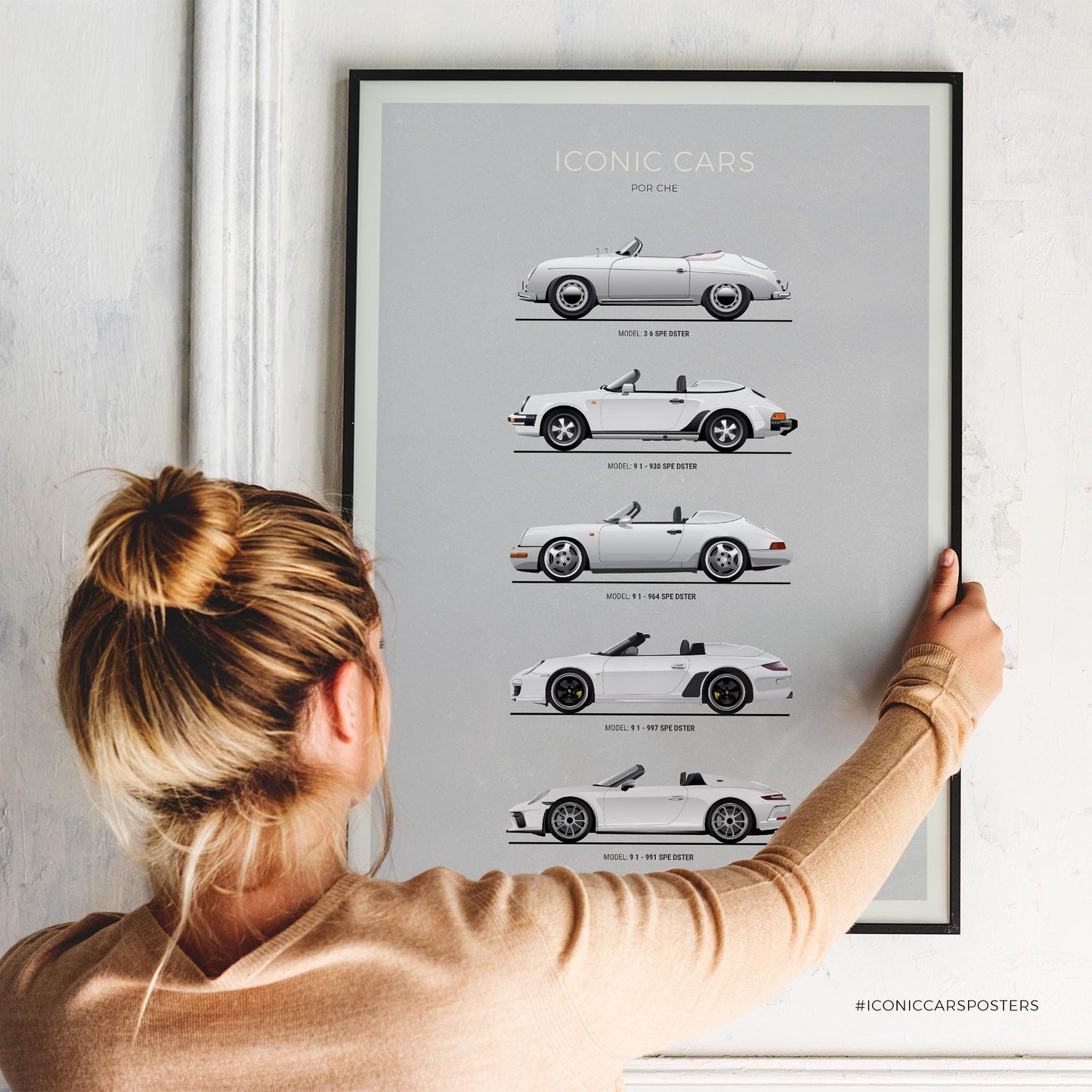 Porsche Speedster Evolution Poster (Unframed)