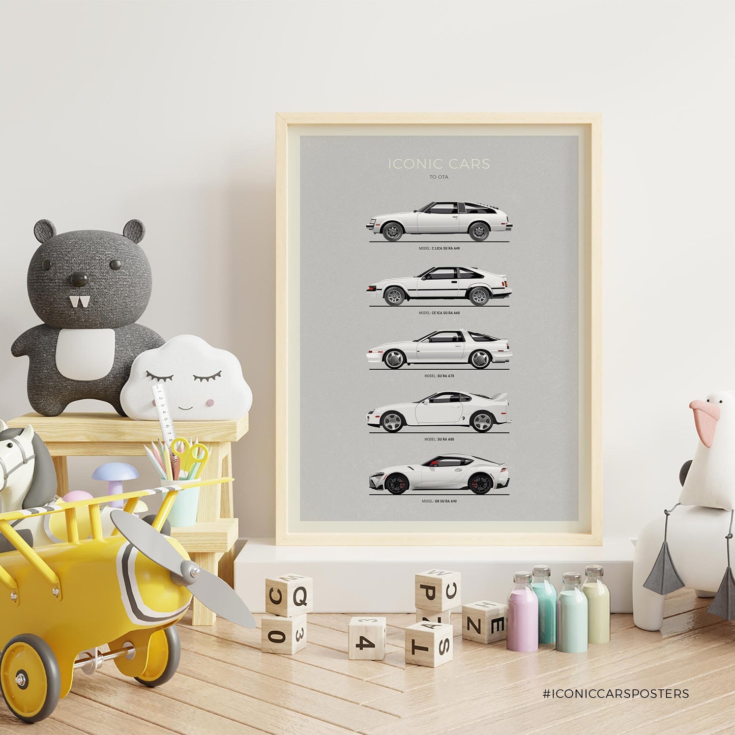 Toyota Supra Evolution Poster (Unframed)