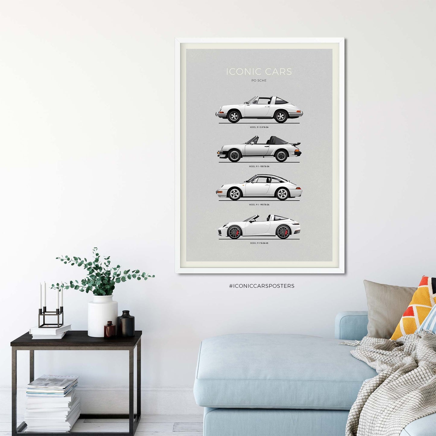 Porsche Targa Evolution Poster (Unframed)