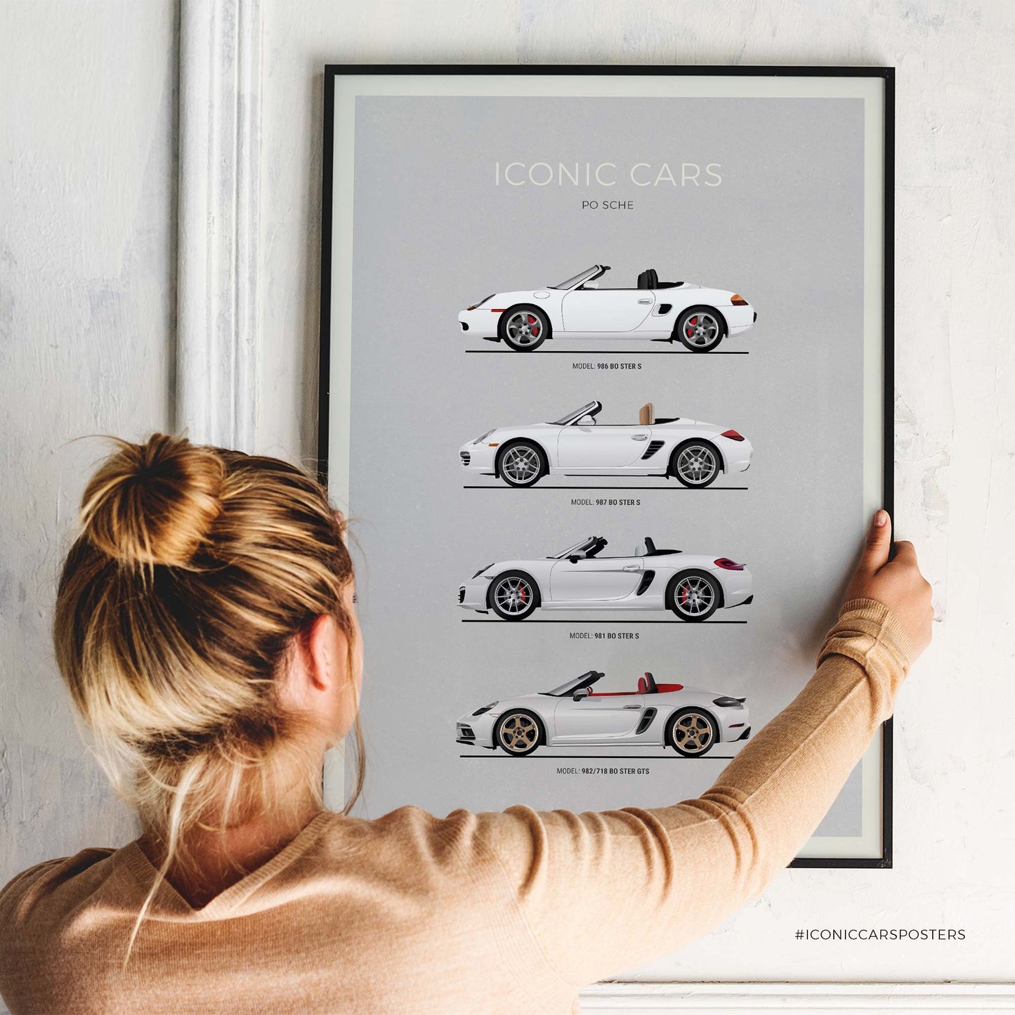Porsche Boxster Evolution Poster (Unframed)