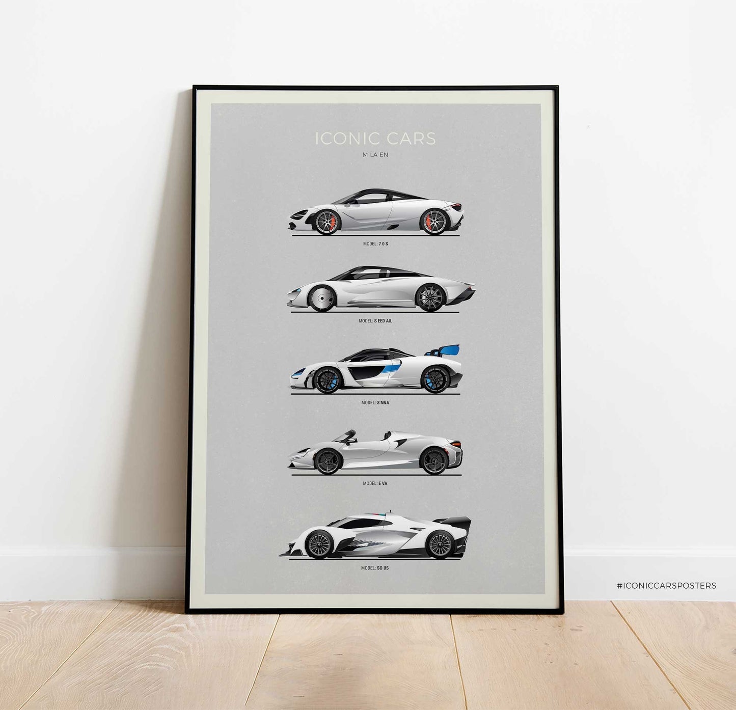 McLaren Car Poster (Unframed)