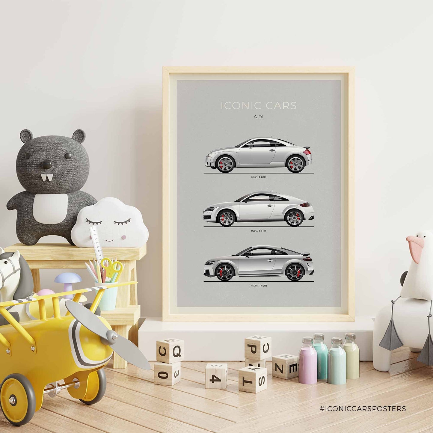 Audi TT Evolution Poster (Unframed)