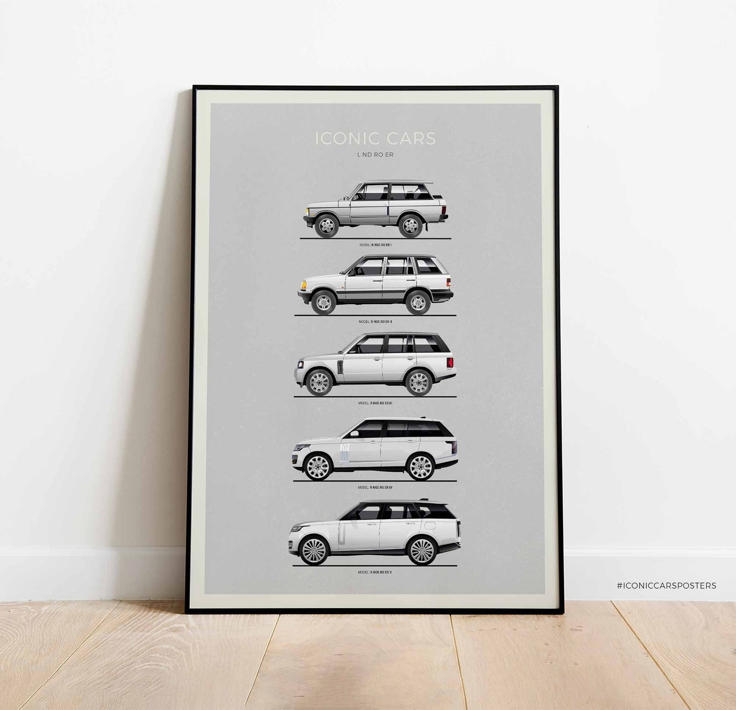Range Rover Evolution Poster (Unframed)