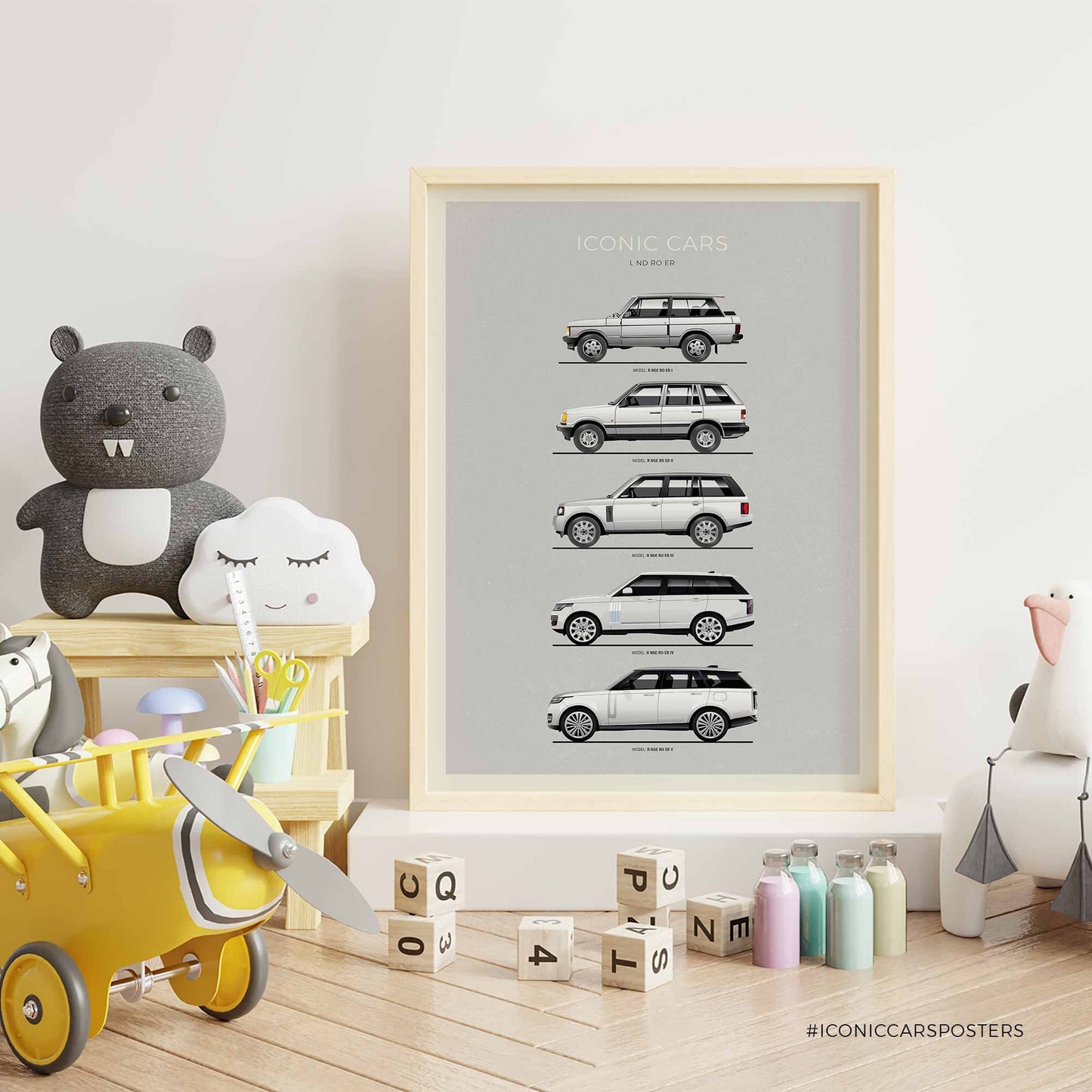Range Rover Evolution Poster (Unframed)