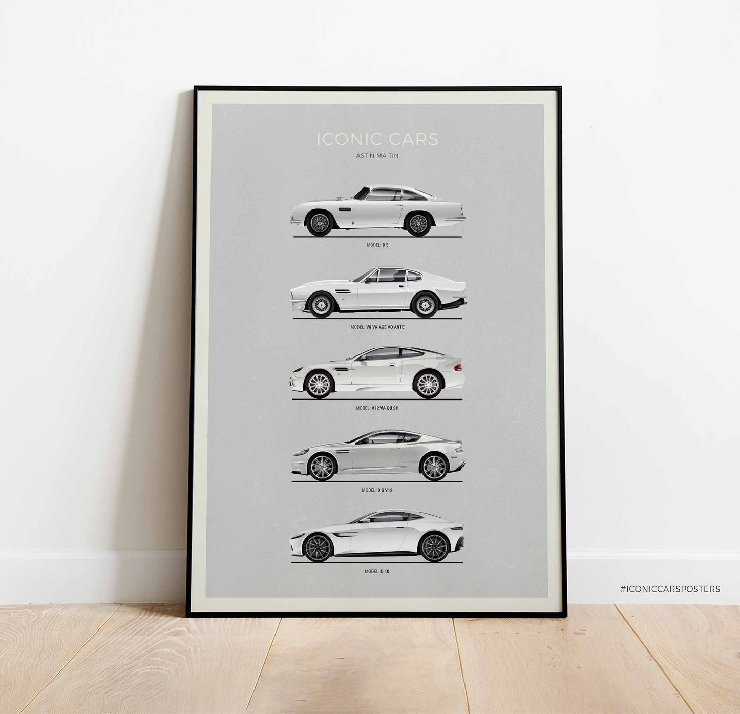 Aston Martin Evolution Car Poster (Unframed)