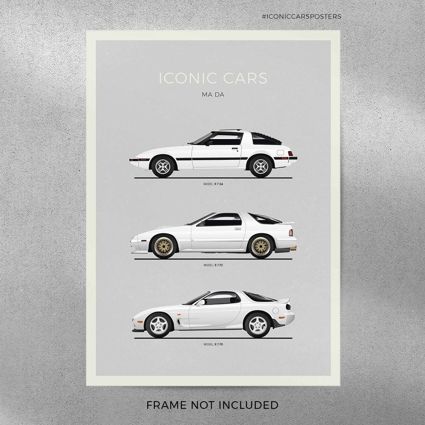 Mazda RX7 Evolution Poster (Unframed)