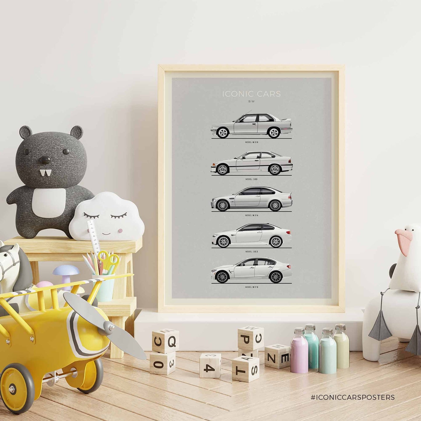 BMW M3 Evolution Poster (Unframed)