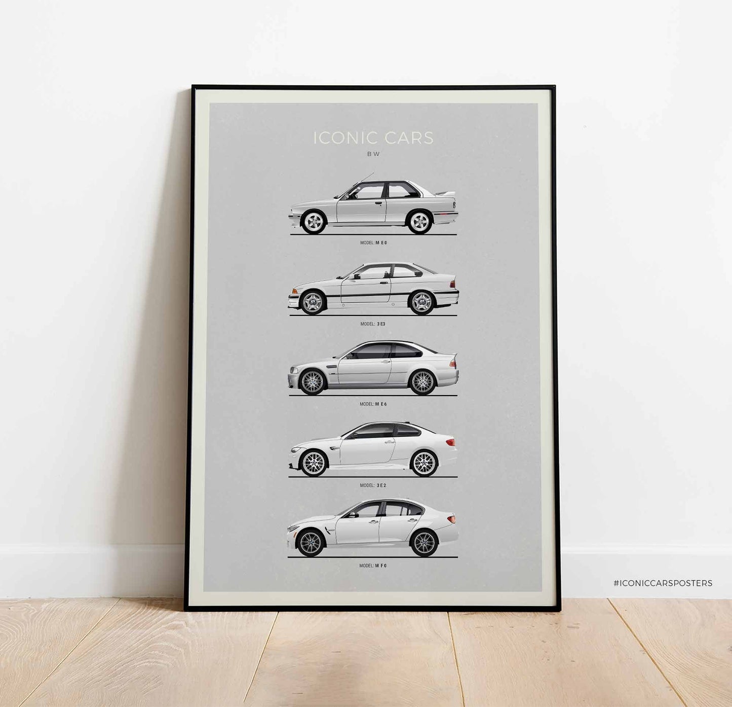 BMW M3 Evolution Poster (Unframed)