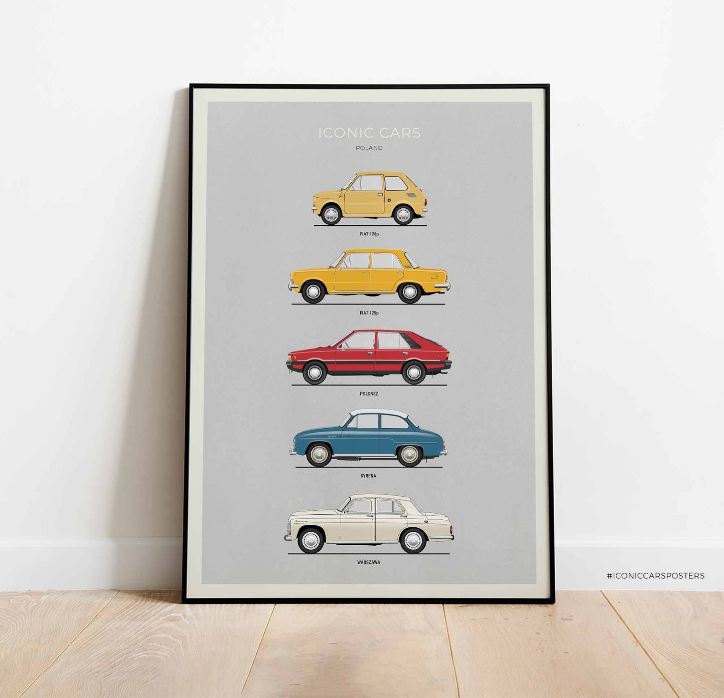 Classic Cars from Poland (Unframed)