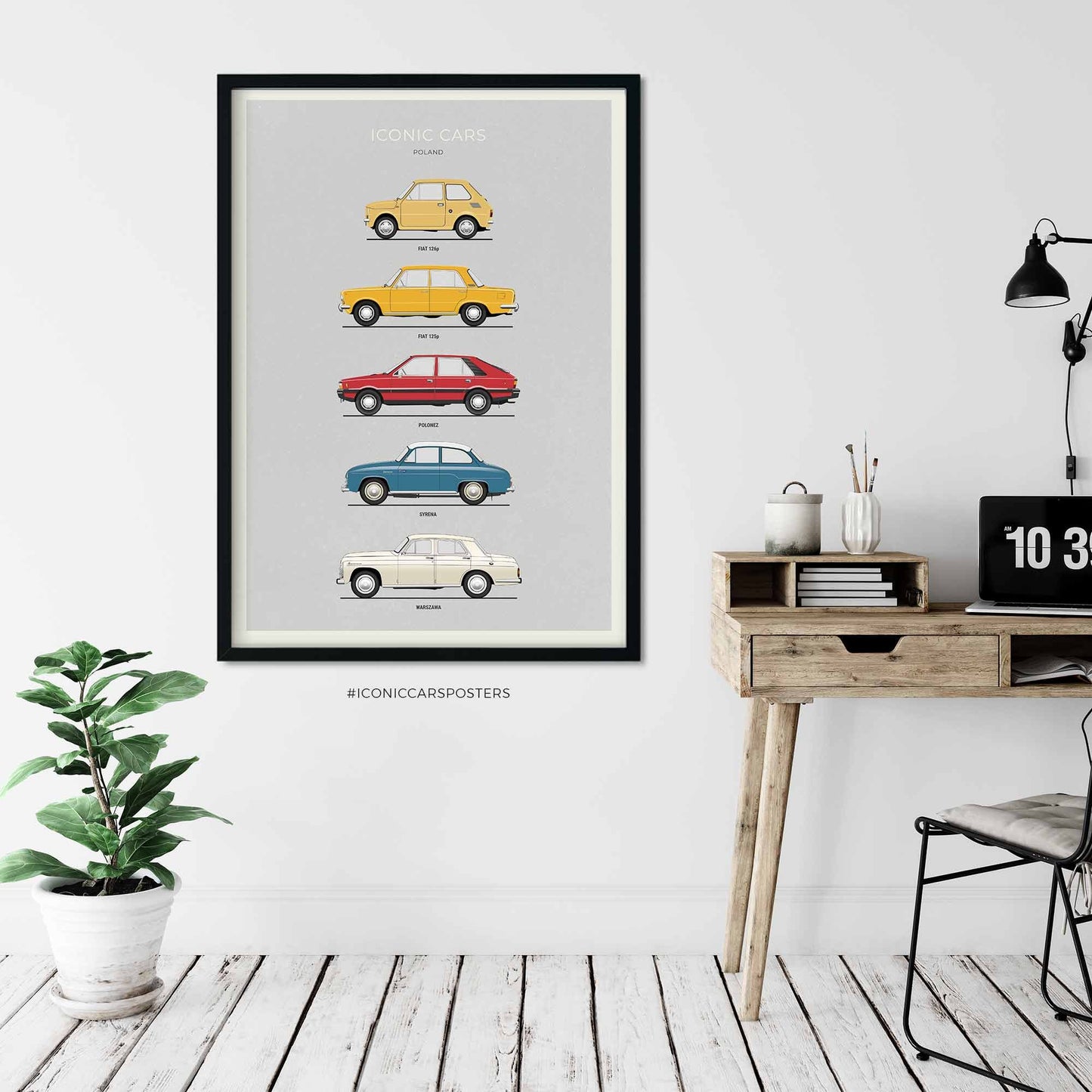 Classic Cars from Poland (Unframed)