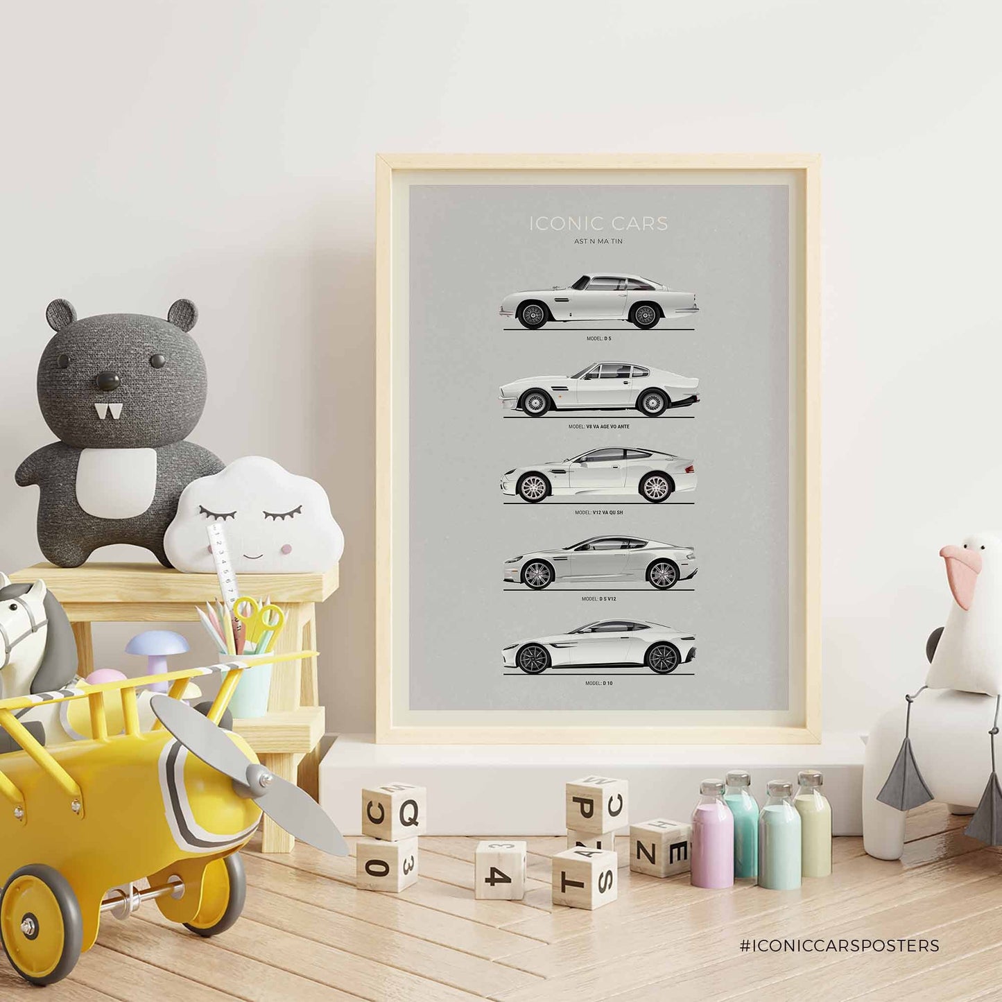 Aston Martin Evolution Car Poster (Unframed)