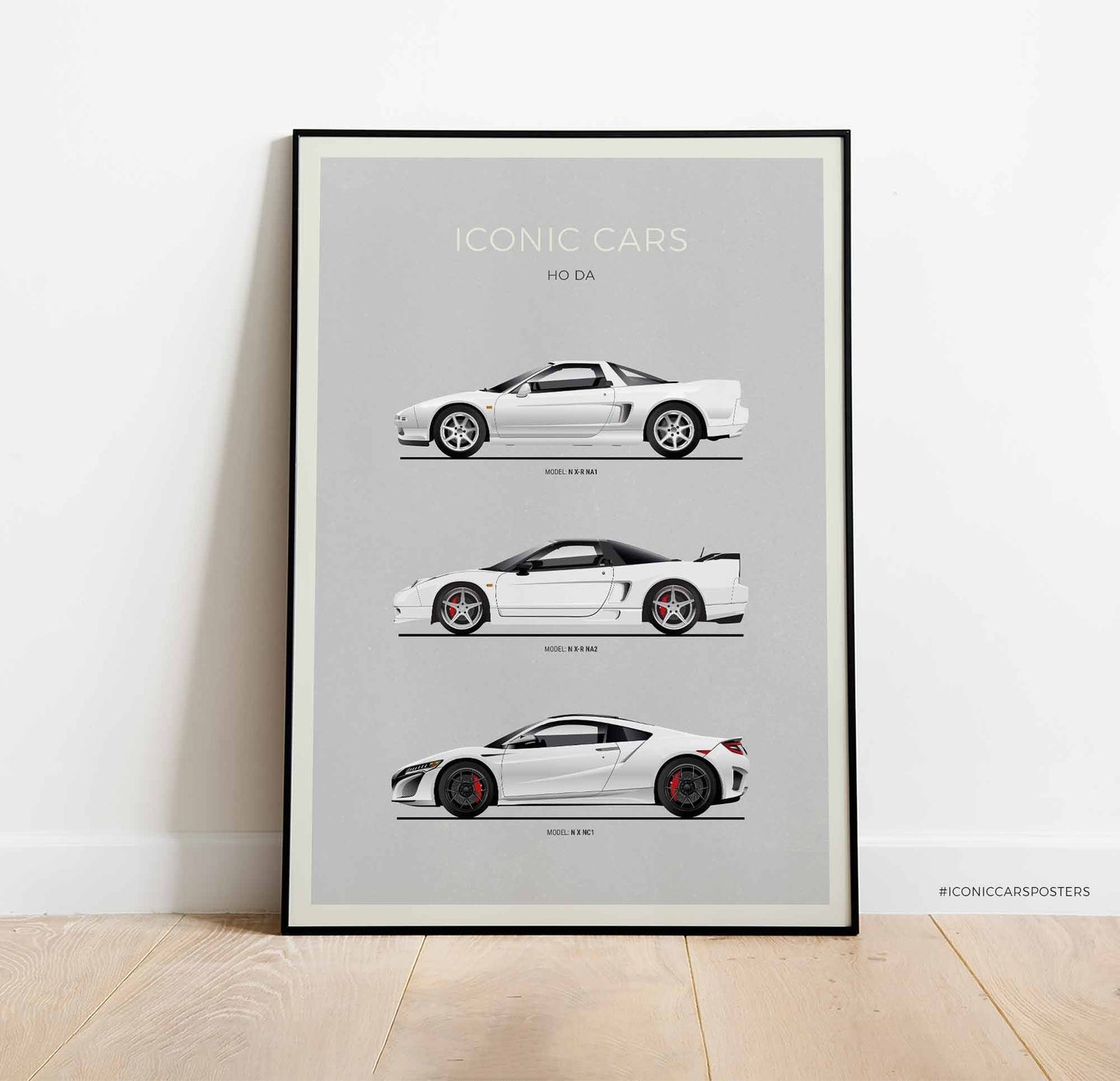 Honda NSX Evolution Poster (Unframed)