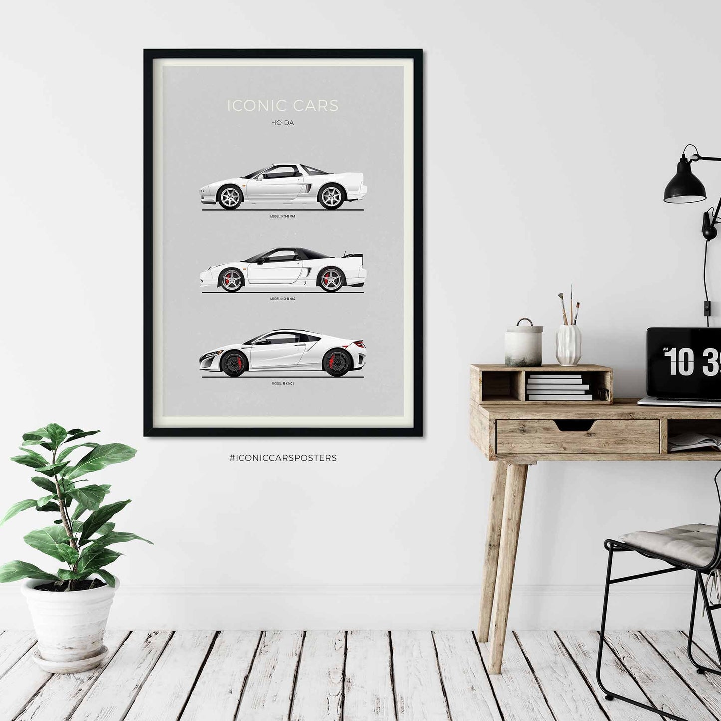 Honda NSX Evolution Poster (Unframed)