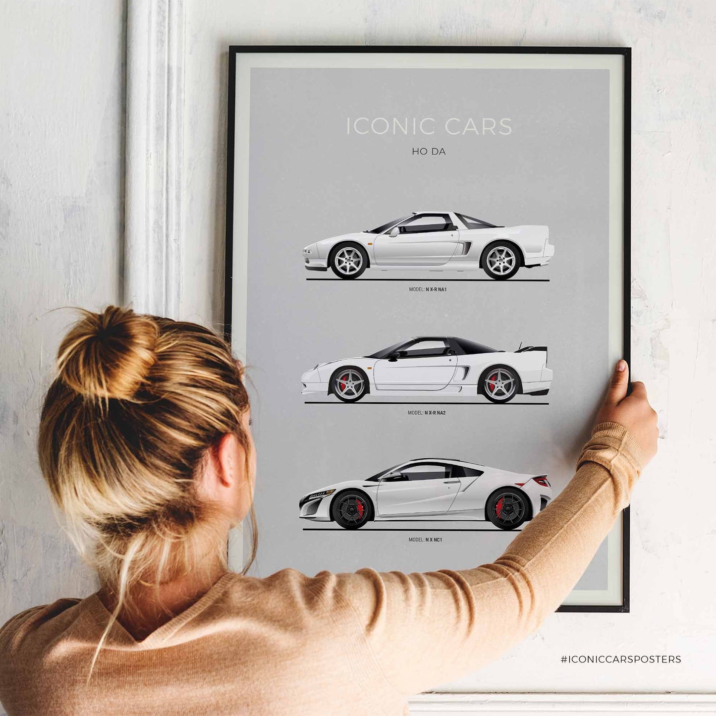 Honda NSX Evolution Poster (Unframed)