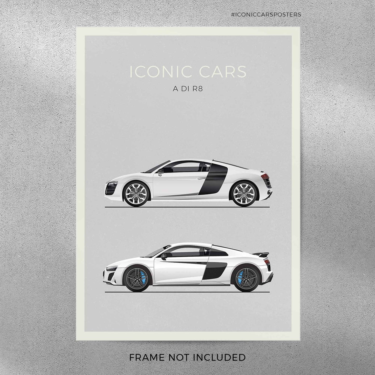 Audi R8 Evolution Poster (Unframed)