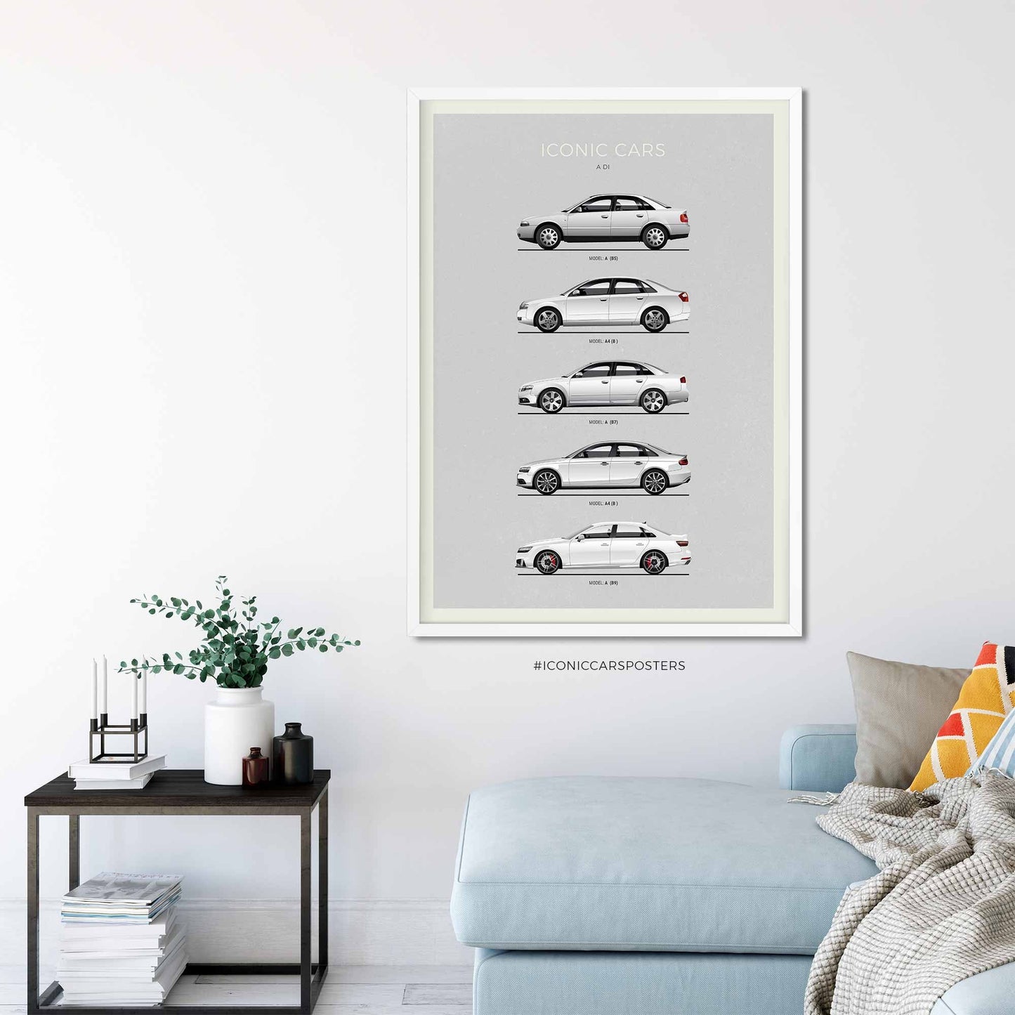 Audi A4 Evolution Poster (Unframed)