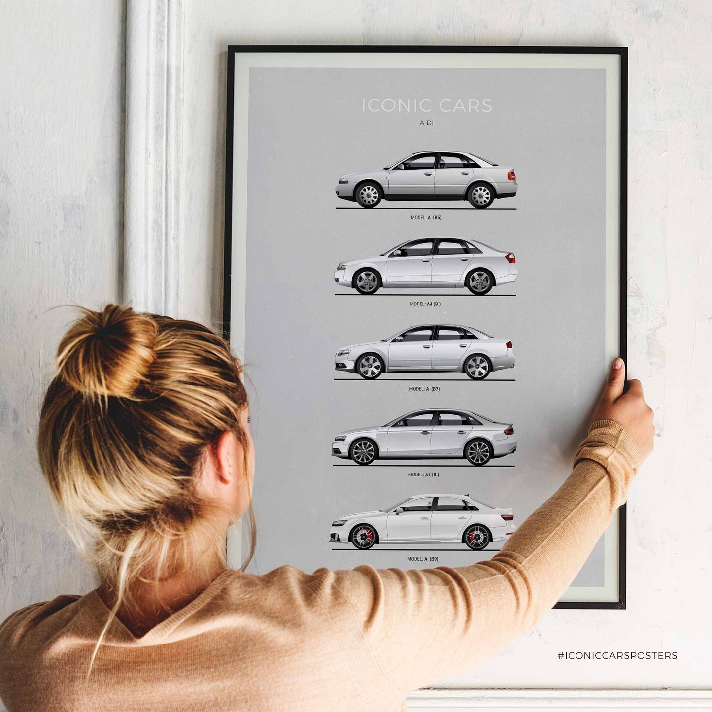 Audi A4 Evolution Poster (Unframed)