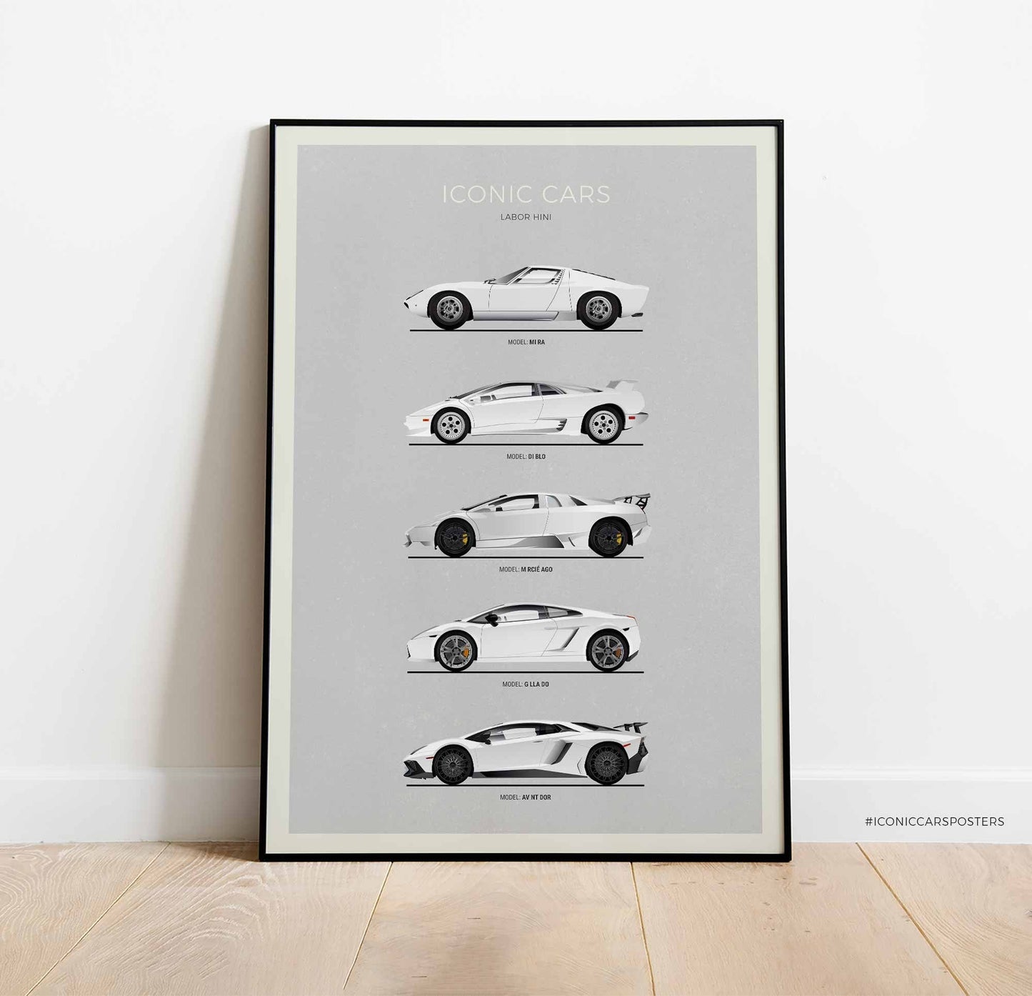 Lamborghini Poster (Unframed)
