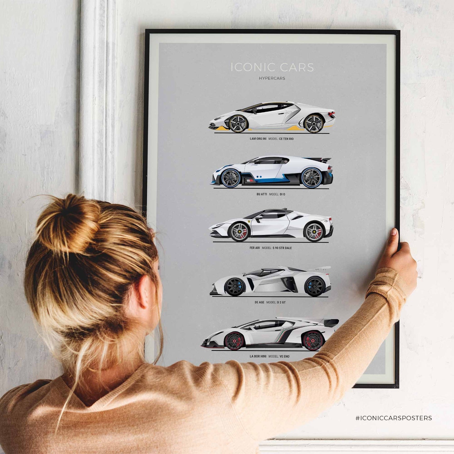 Hypercars Poster (Unframed)
