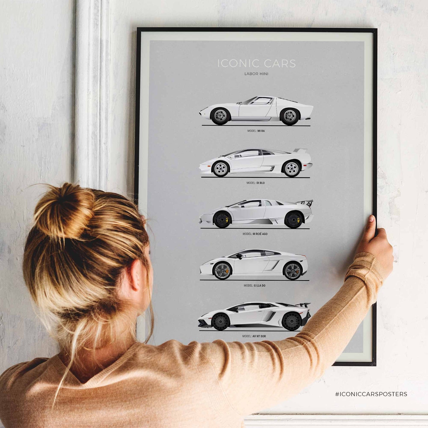 Lamborghini Poster (Unframed)