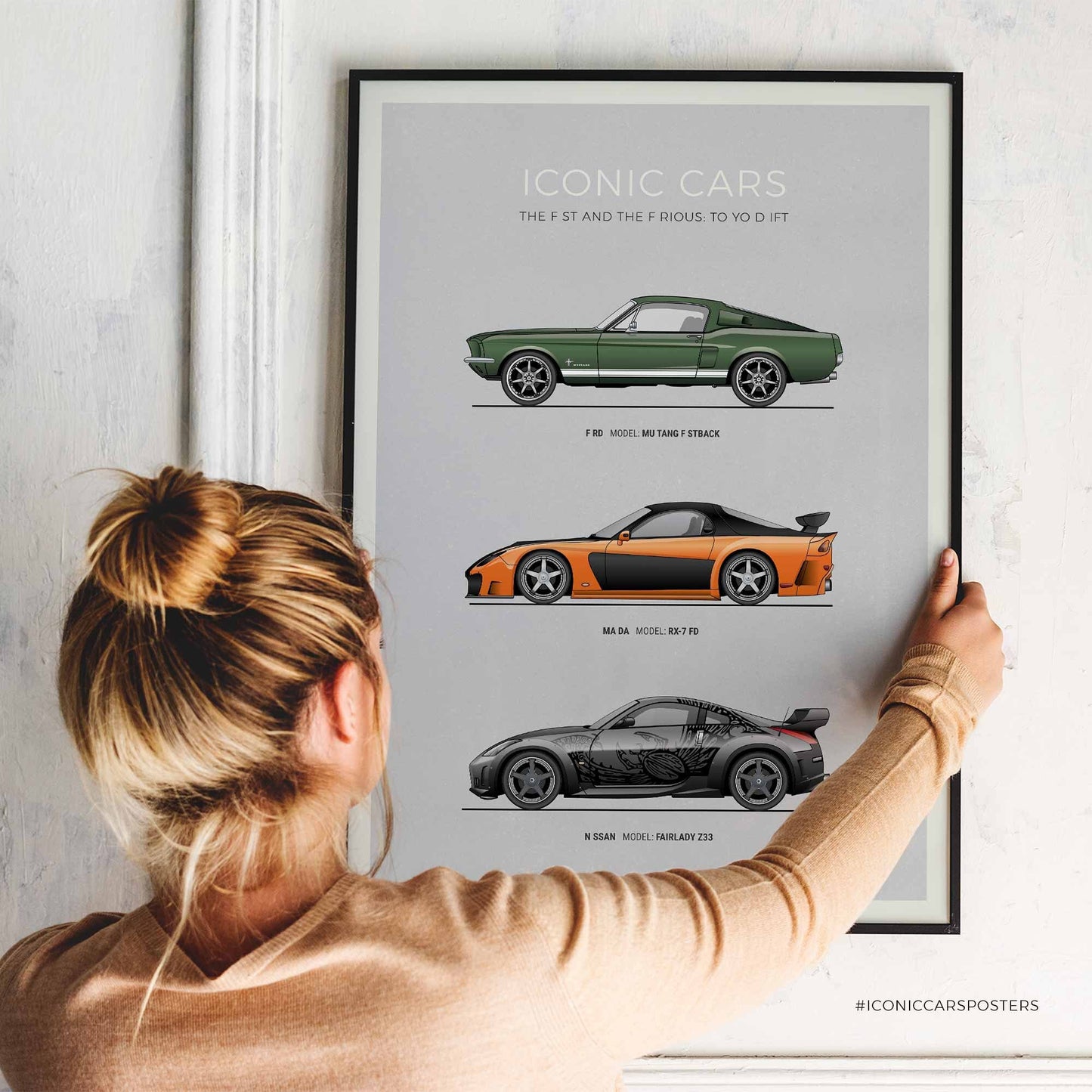 Fast and Furious Tokyo Drift Car Poster (Unframed)
