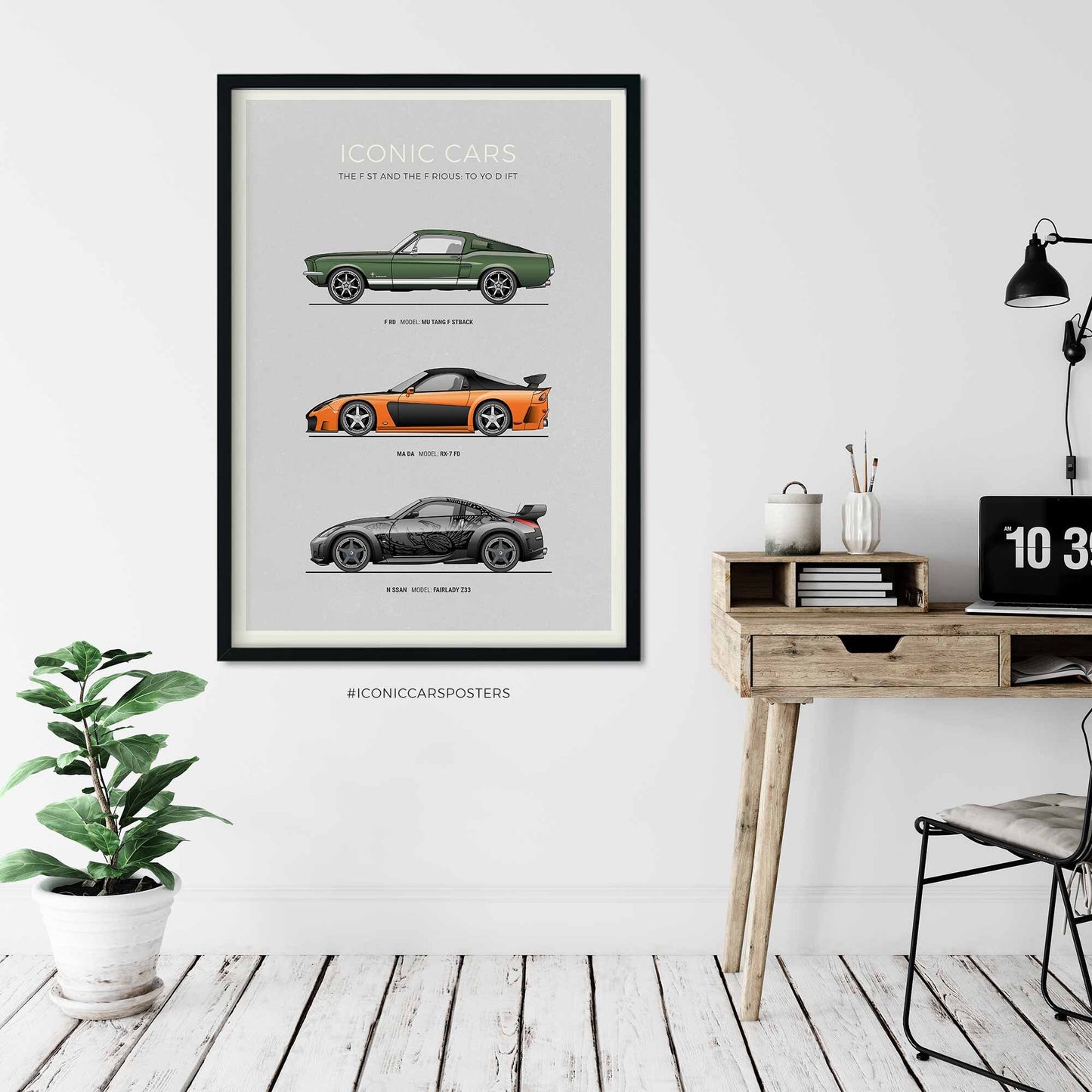 Fast and Furious Tokyo Drift Car Poster (Unframed)