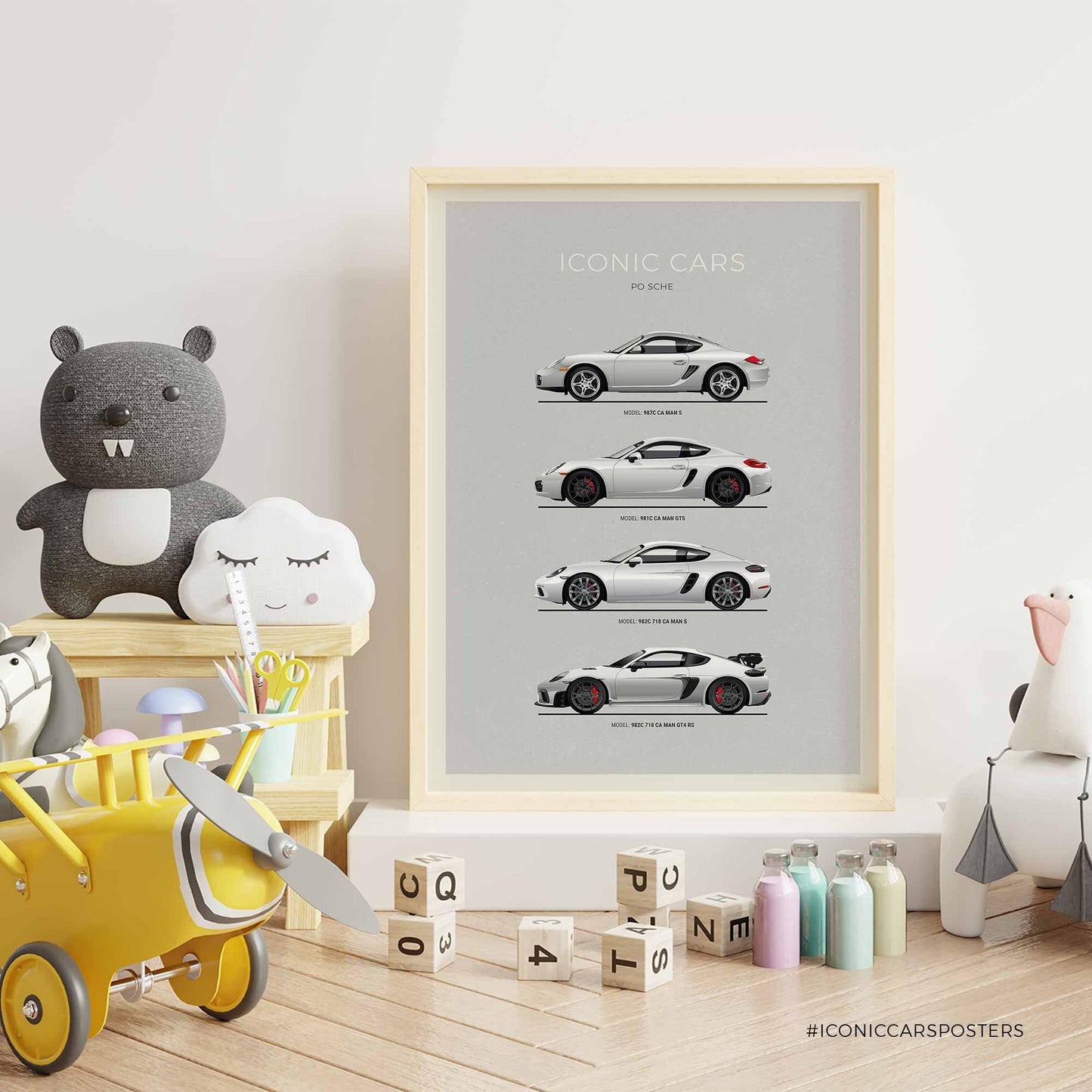 Porsche Cayman Evolution Poster (Unframed)