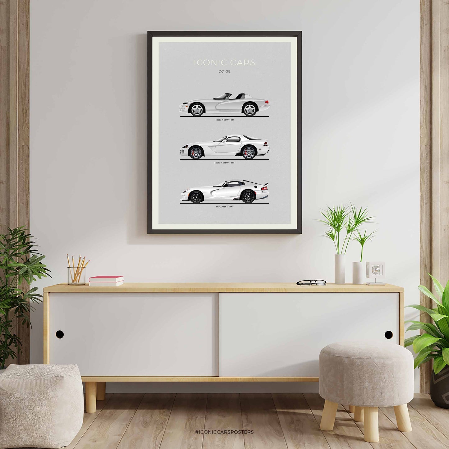 Dodge Viper Evolution Poster (Unframed)