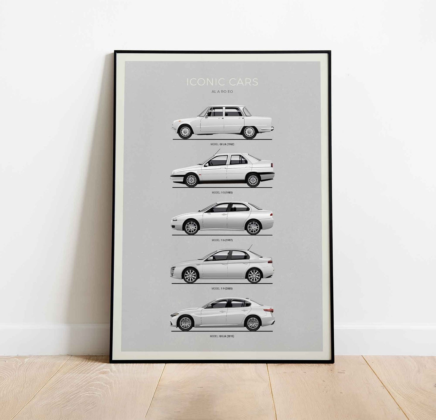 Alfa Romeo Giulia Evolution Poster (Unframed)