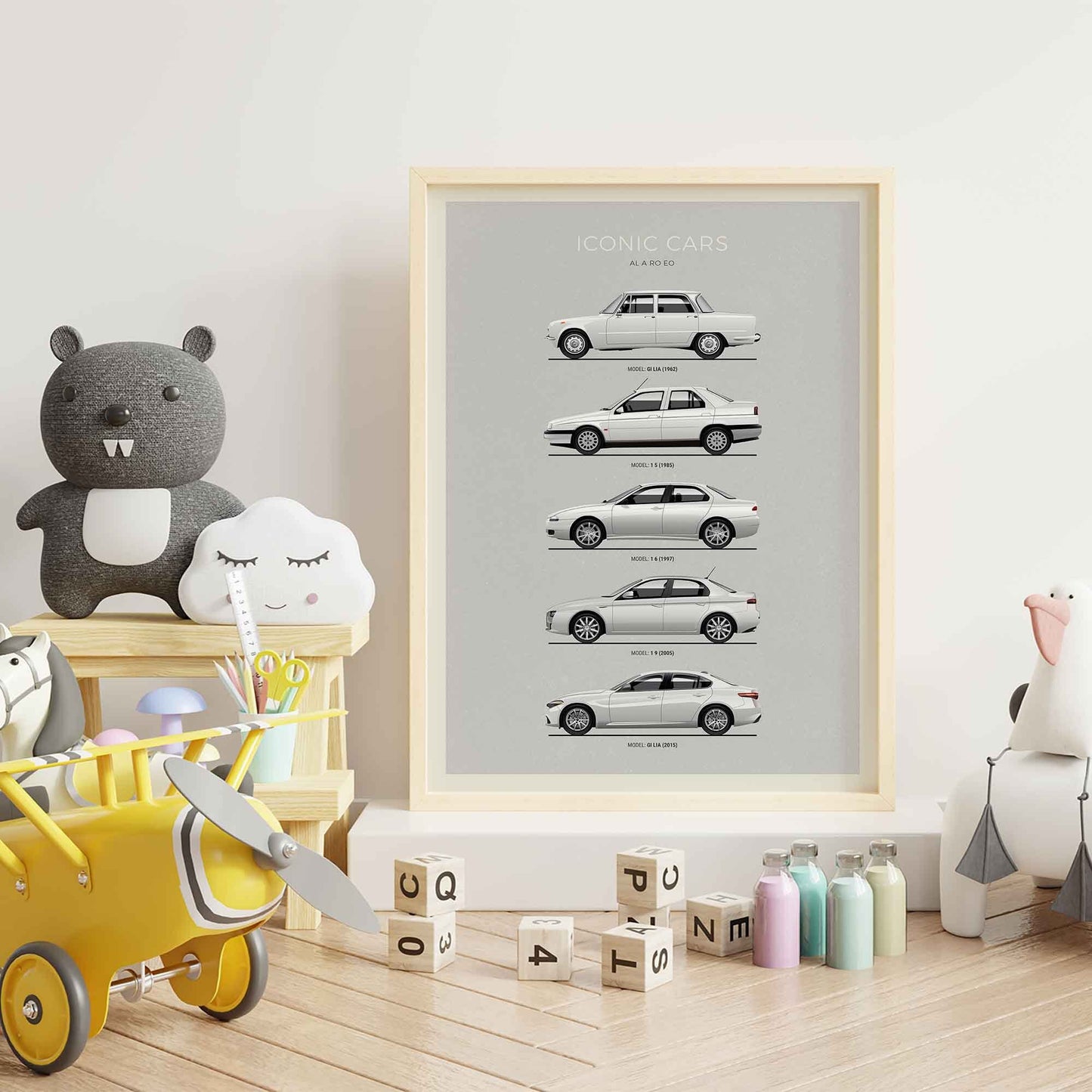 Alfa Romeo Giulia Evolution Poster (Unframed)