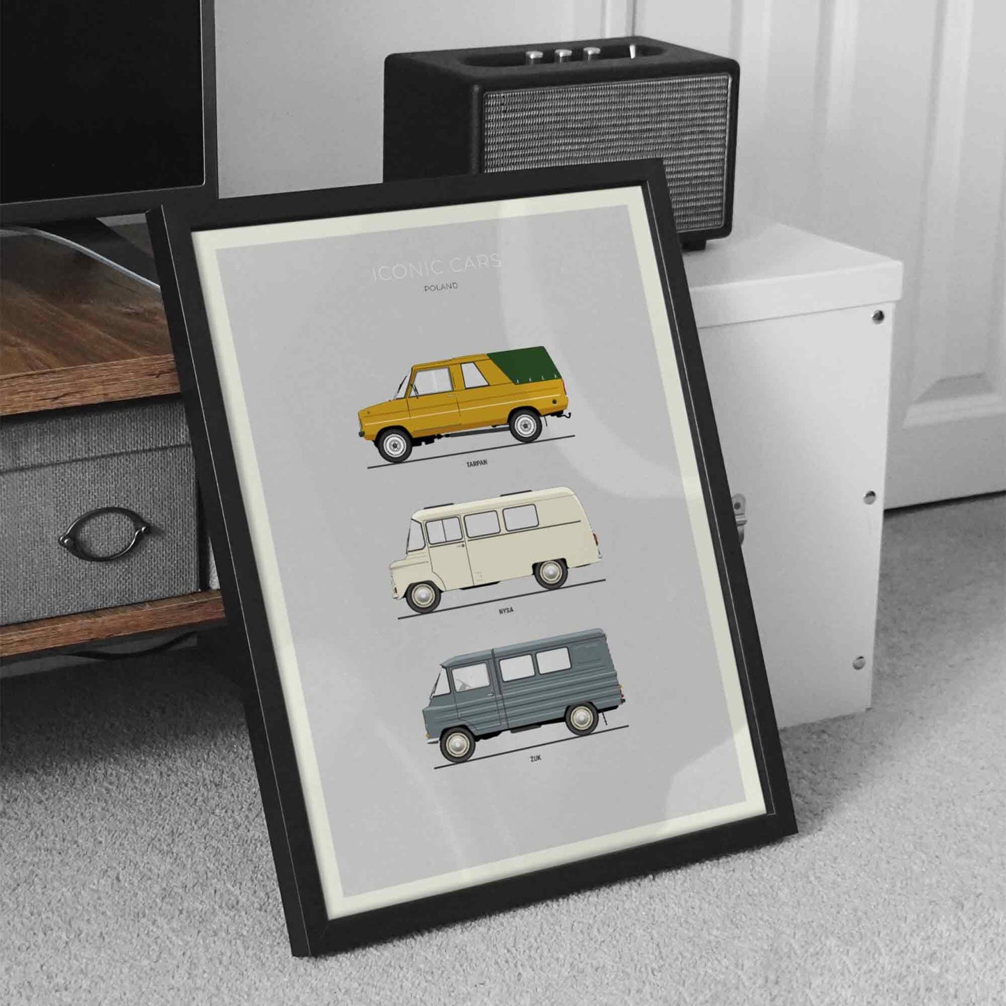 Polish Cars Poster (Unframed)