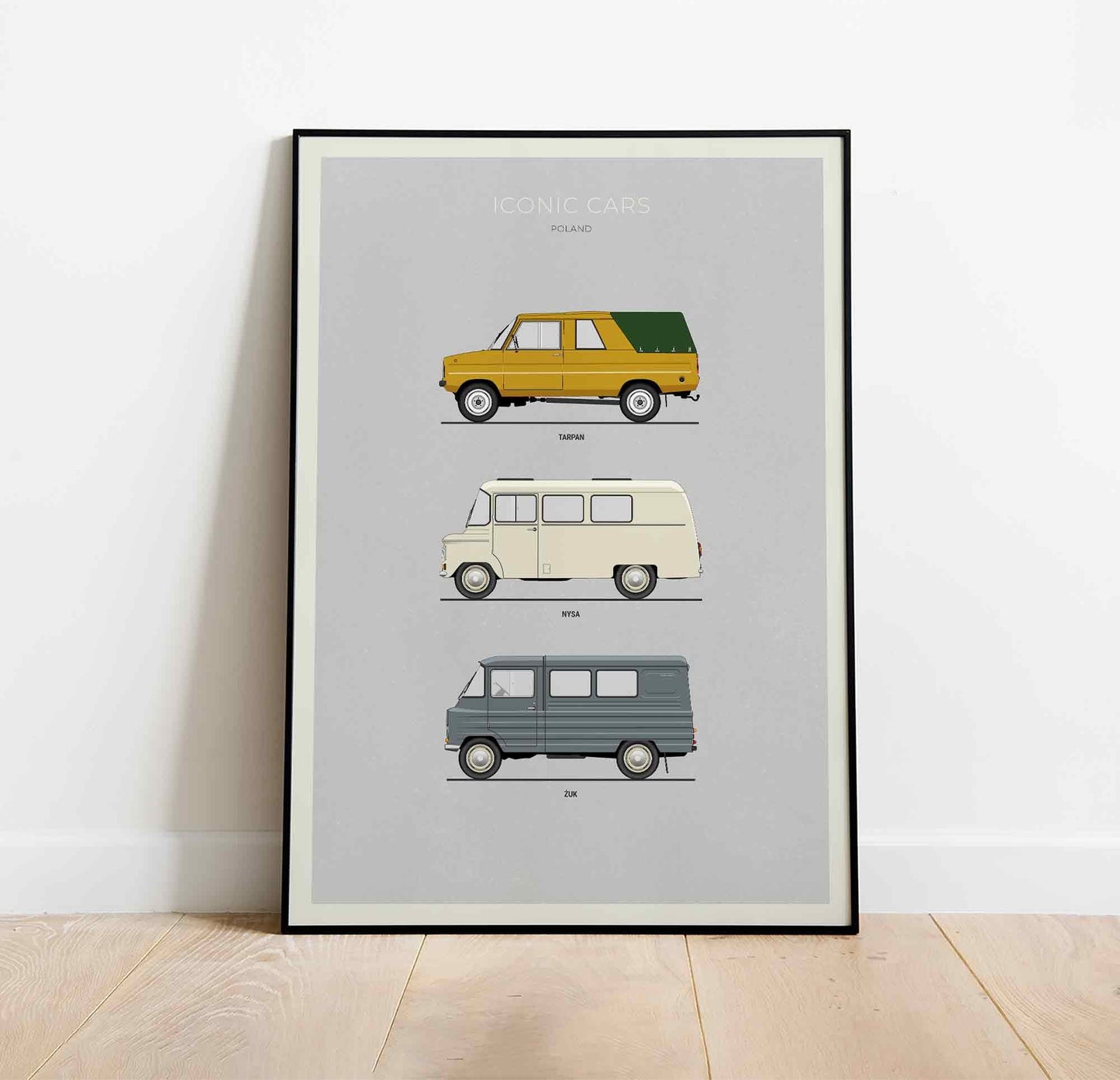 Polish Cars Poster (Unframed)