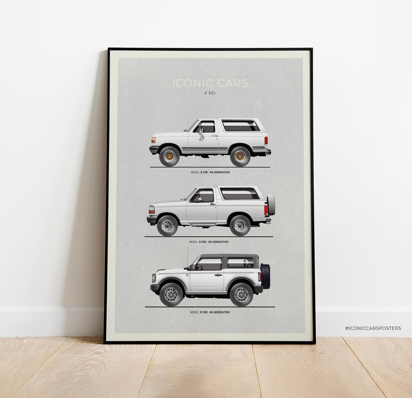 Ford Bronco (IV-VI) Poster (Unframed)