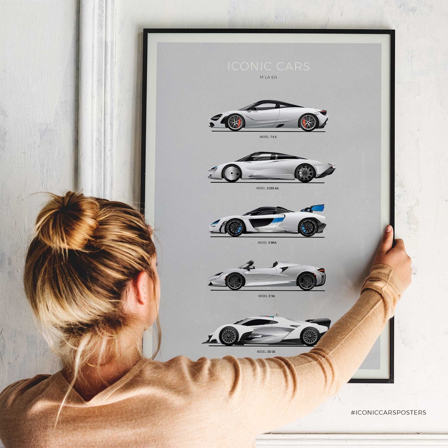 McLaren Car Poster (Unframed)