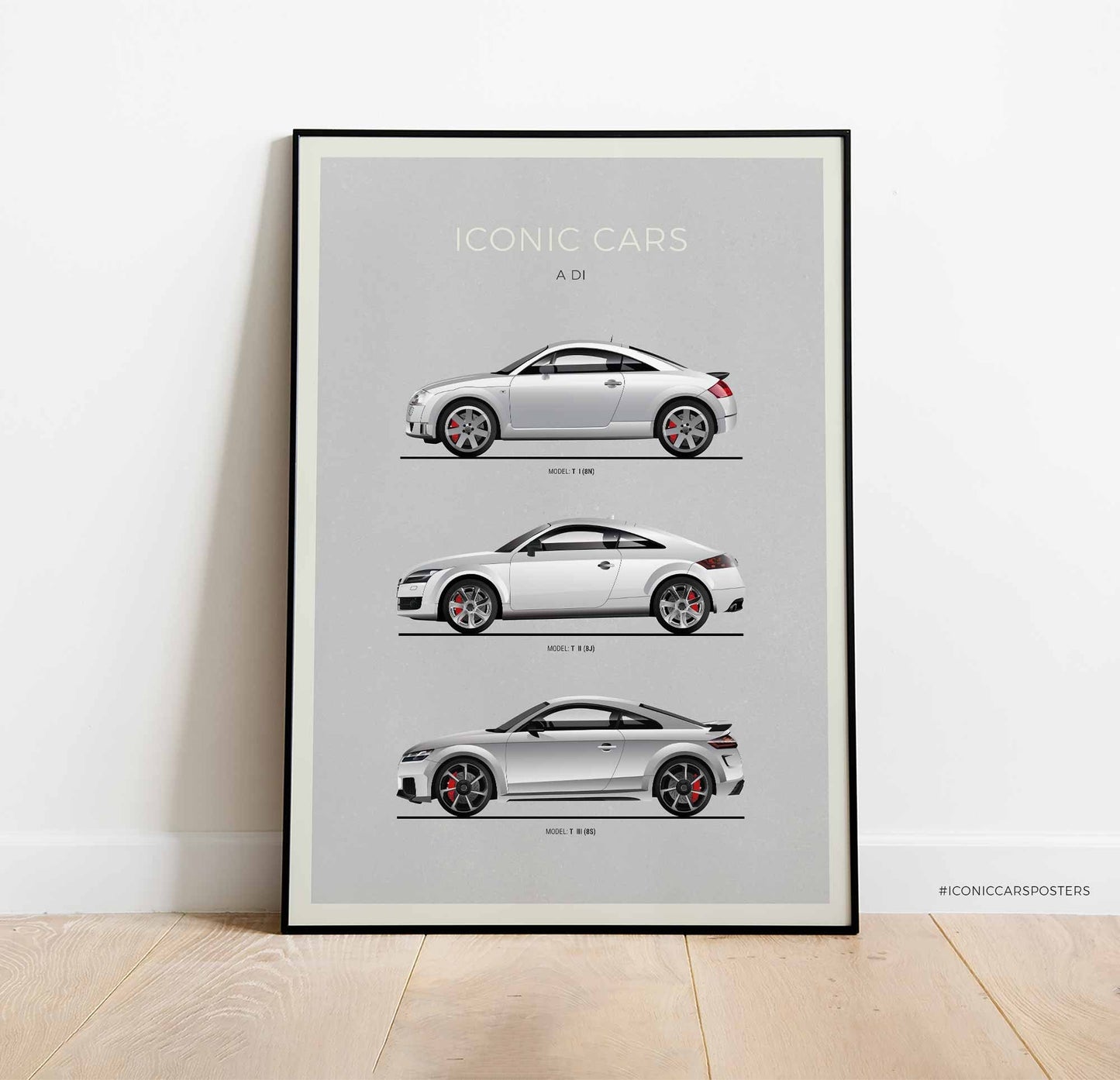 Audi TT Evolution Poster (Unframed)