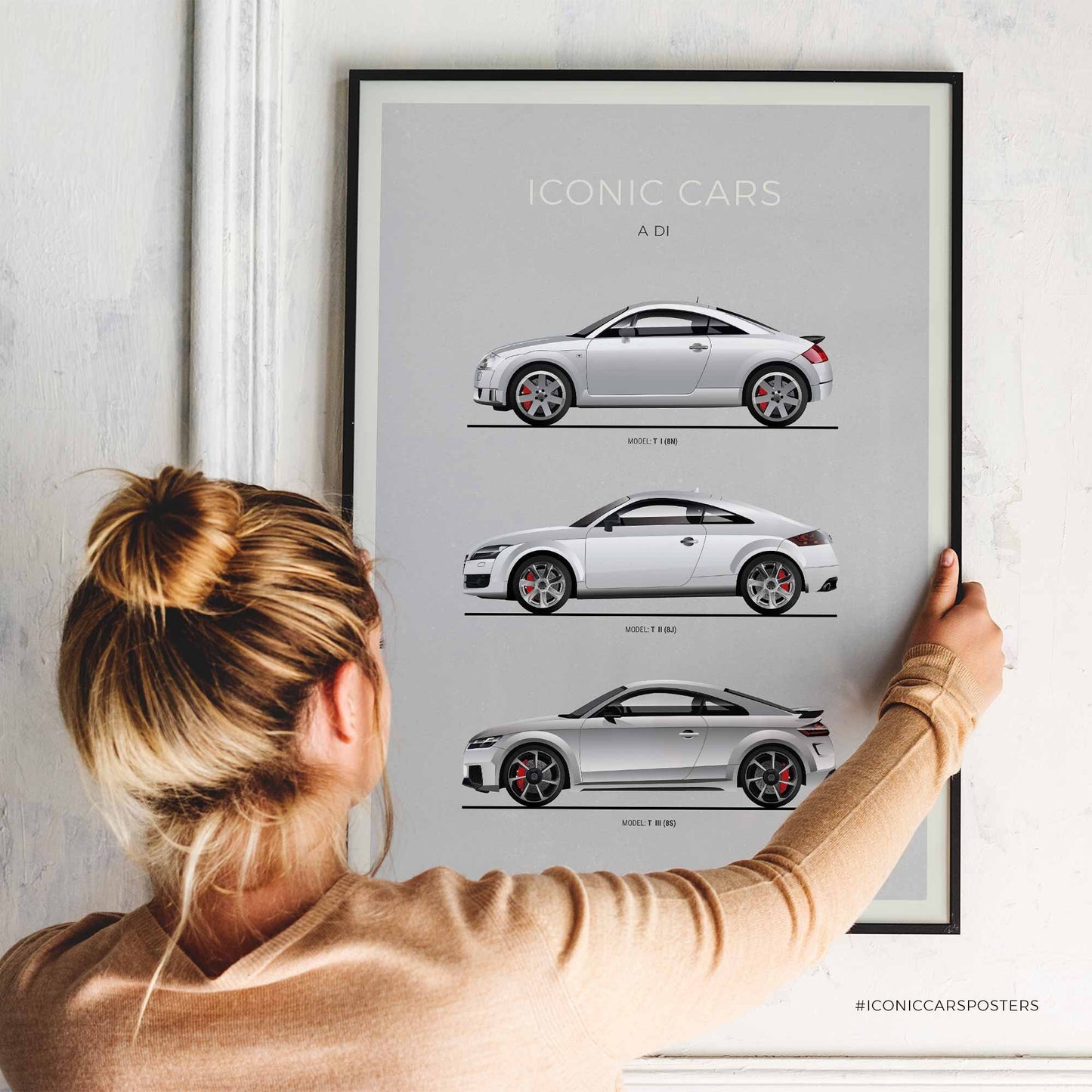 Audi TT Evolution Poster (Unframed)