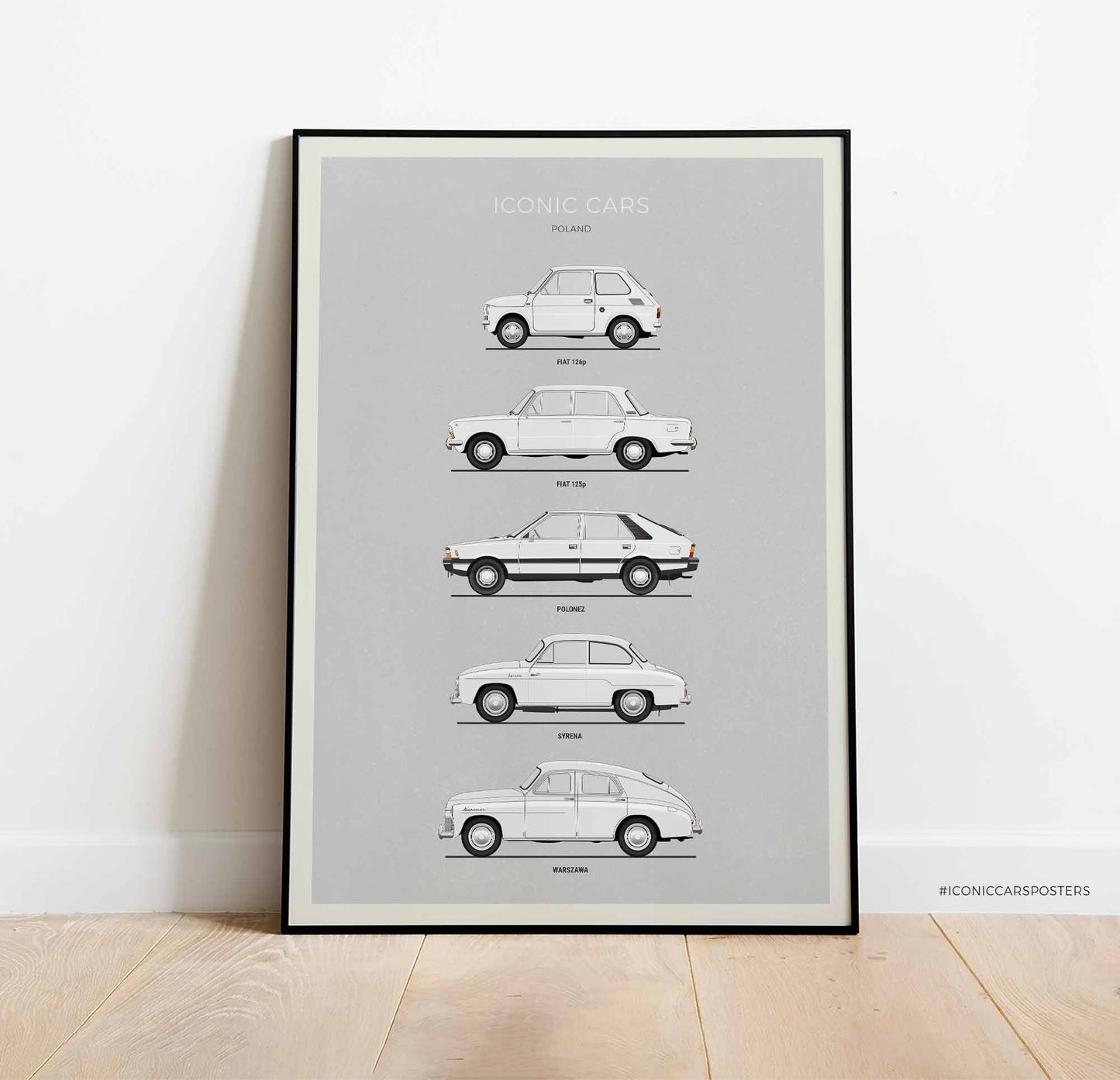 Classic Cars from Poland (Unframed)