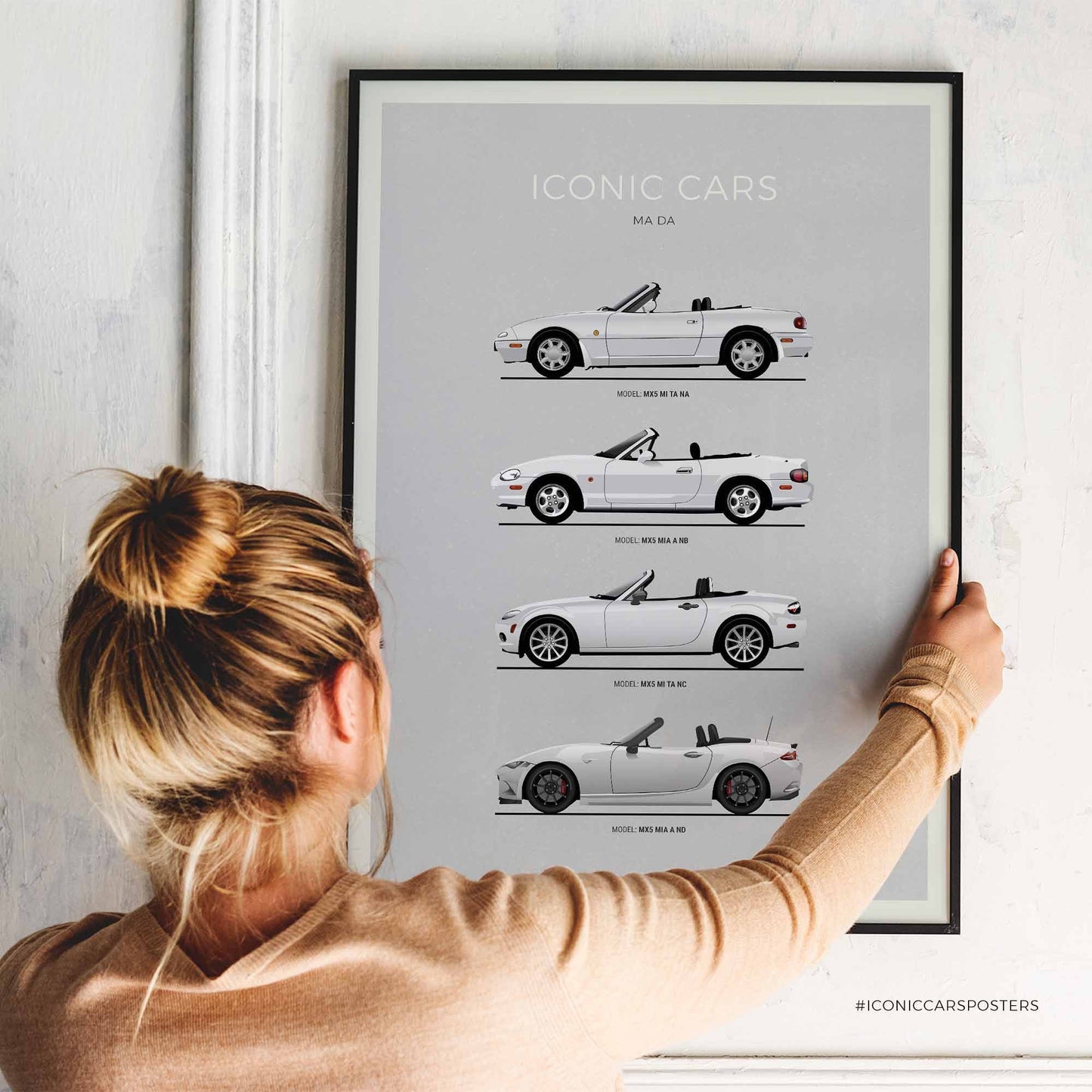 Mazda MX5 Evolution Poster (Unframed)