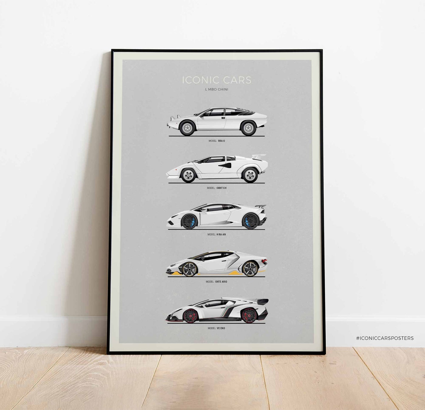 Lamborghini Evolution Poster (Unframed)