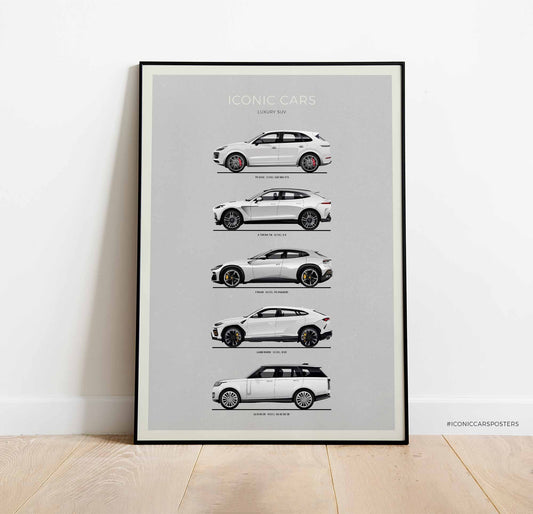 SUV 4x4 Car Print (Unframed)