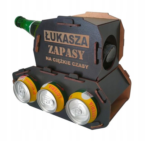 Czołg Na Piwo z Grawerem - Śmieszny Prezent Na Urodziny 18, 30, 40, 50!