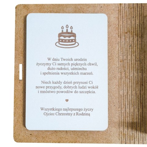 Kartka Na 18 Urodziny, Pudełko na Pieniądze, Prezent Personalizowany